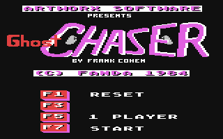 Ghost Chaser Title Screen